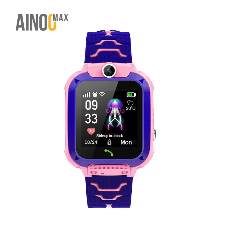 AinooMax L334 reloj watches cheap children tracker smart phone smartwatch q12 gps kids watch for kids children baby without gps