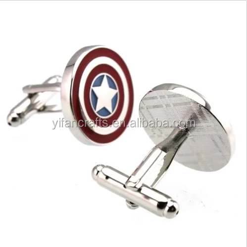 Мужские запонки Новые Звездные синие серебряные Красные запонки для рубашки 20 мм