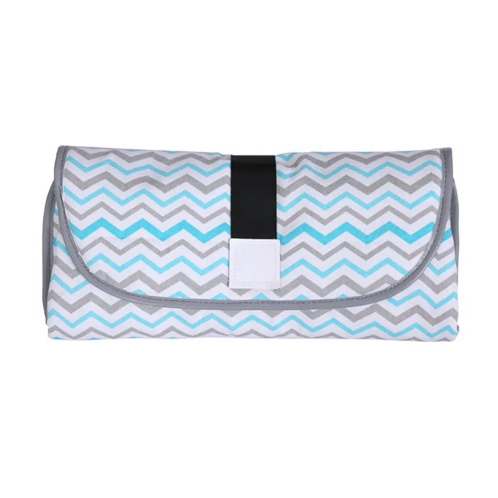 Baby Changing Mat Station for Girls and Boys Portable Diaper Changing Pad with Pockets