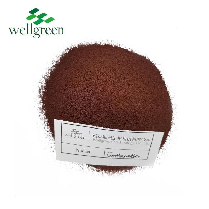 
Top Quality Manufacturer Colorant Pure Food Grade Canthaxanthin 10% Powder 