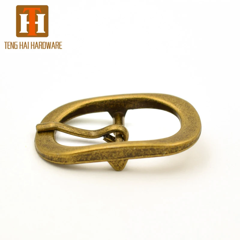 wholesale zinc alloy antique brass belt buckle for bag belt accessory