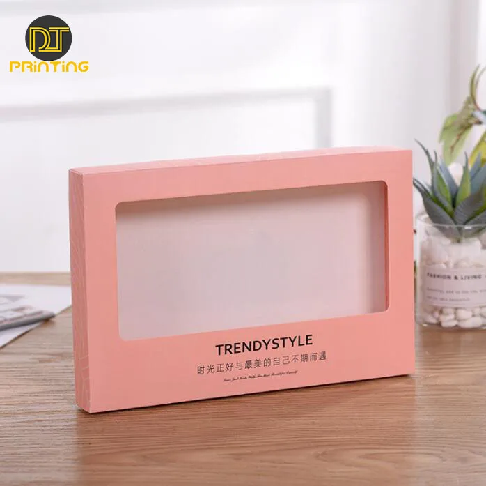 Custom Printing  Colorful Art Paper With Window Soap Packaging Box