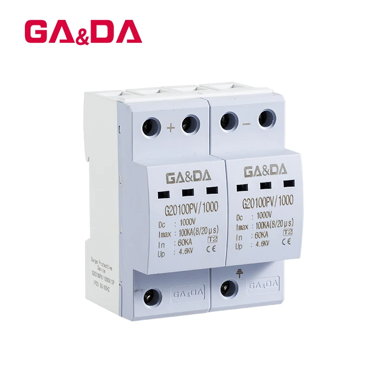 GADA 1000V/1500V type 2 power surge voltage protection device