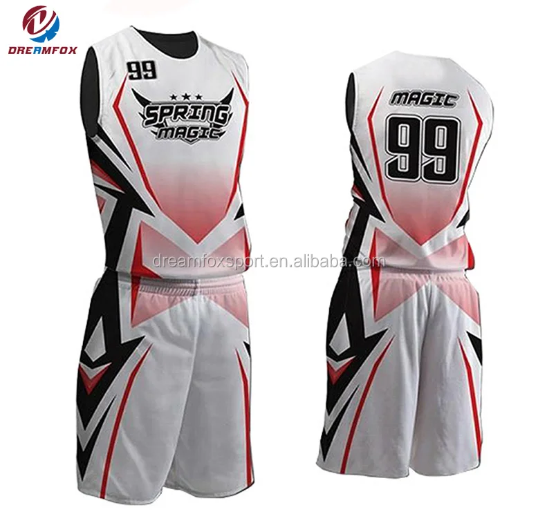 hot new design school team custom sublimated basketball jersey uniform design 2017