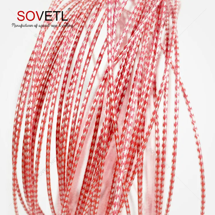 
Uhmwpe surface steel wire core braided auxiliary rope kites string 