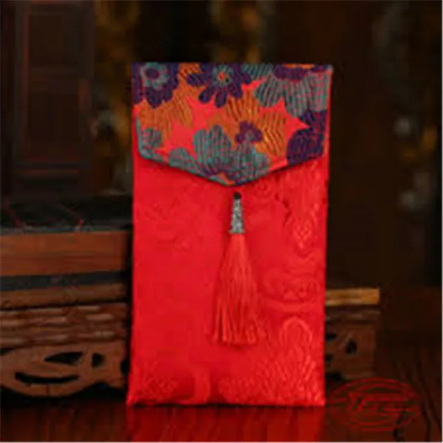 2020 red packet red envelope chinese new year hong bao with custom printing angpow angbao