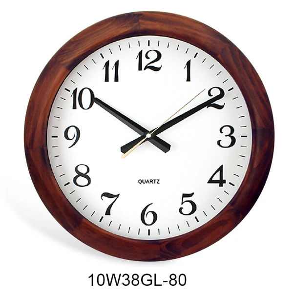 Classic Vintage Farmhouse Wall Clock Battery Operated with Custom Clock Face for Home Decoration and Bedroom Art Style