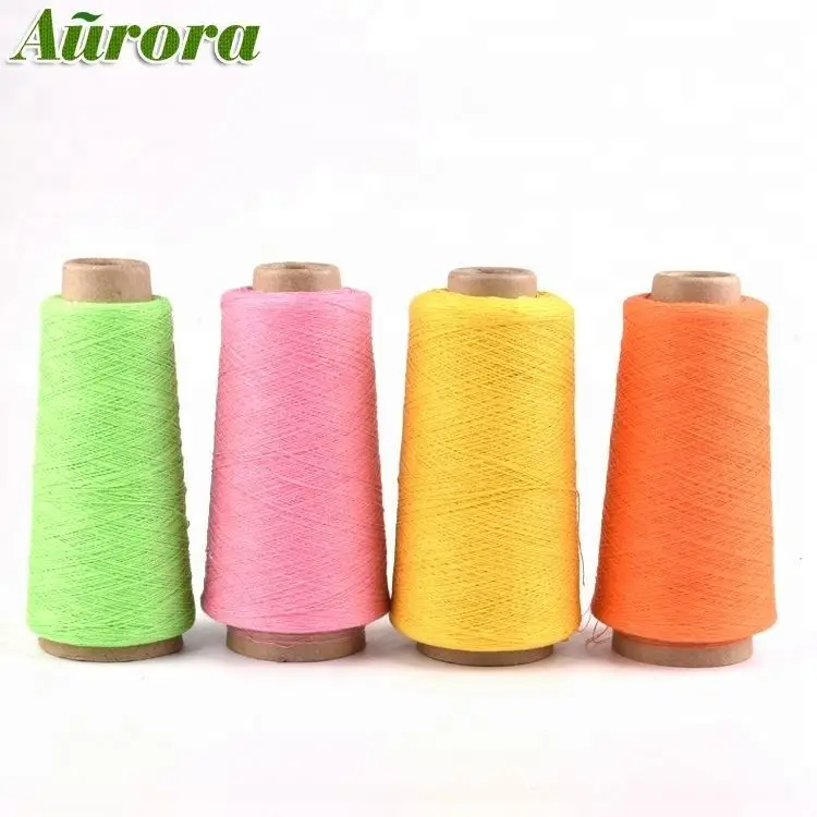 New product hair yarn tshirt yarn t/c copper infused yarn