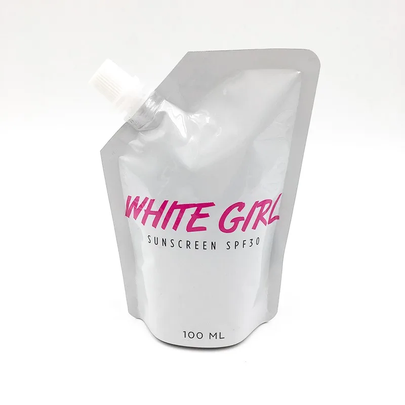 Хорошее Quanity и Справедливая Цена 250 г заливается жидкий пищевой встать мешочек с угловой носик