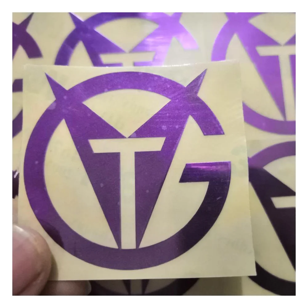 Custom Metal Logo Sticker Aluminium Label For Product