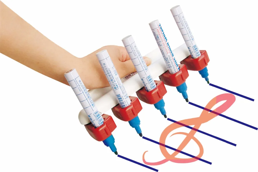 Plastic Teaching tool aid of musical instrument drawings