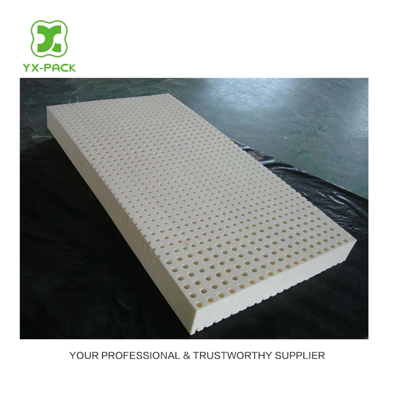 New Design Comfortable Pliable Natural Latex White Foam Mattress