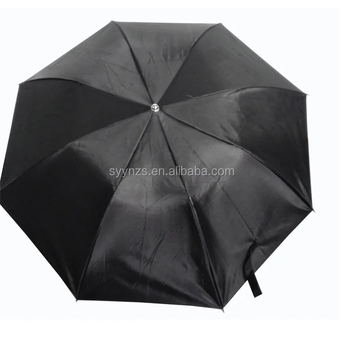 1 Dollar Black Color Auto open 2 folding umbrella