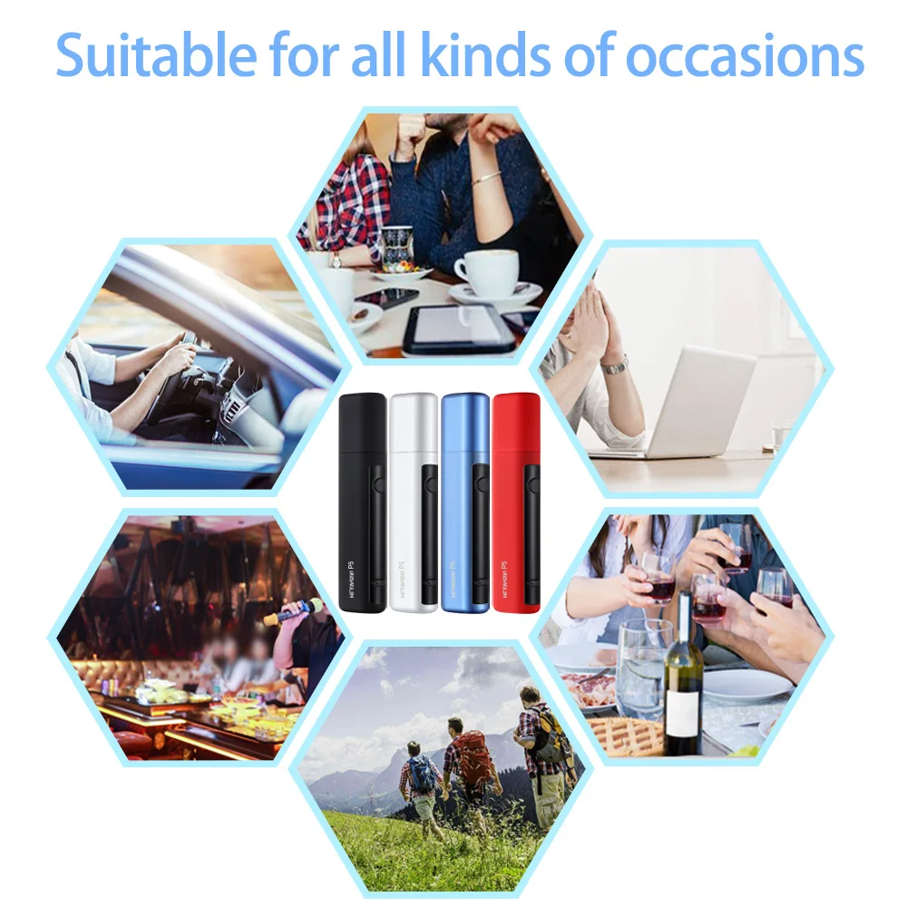 In Stock Japan Popular Hitaste P5 Heating Tobacco Cartridge Not Burn Vape