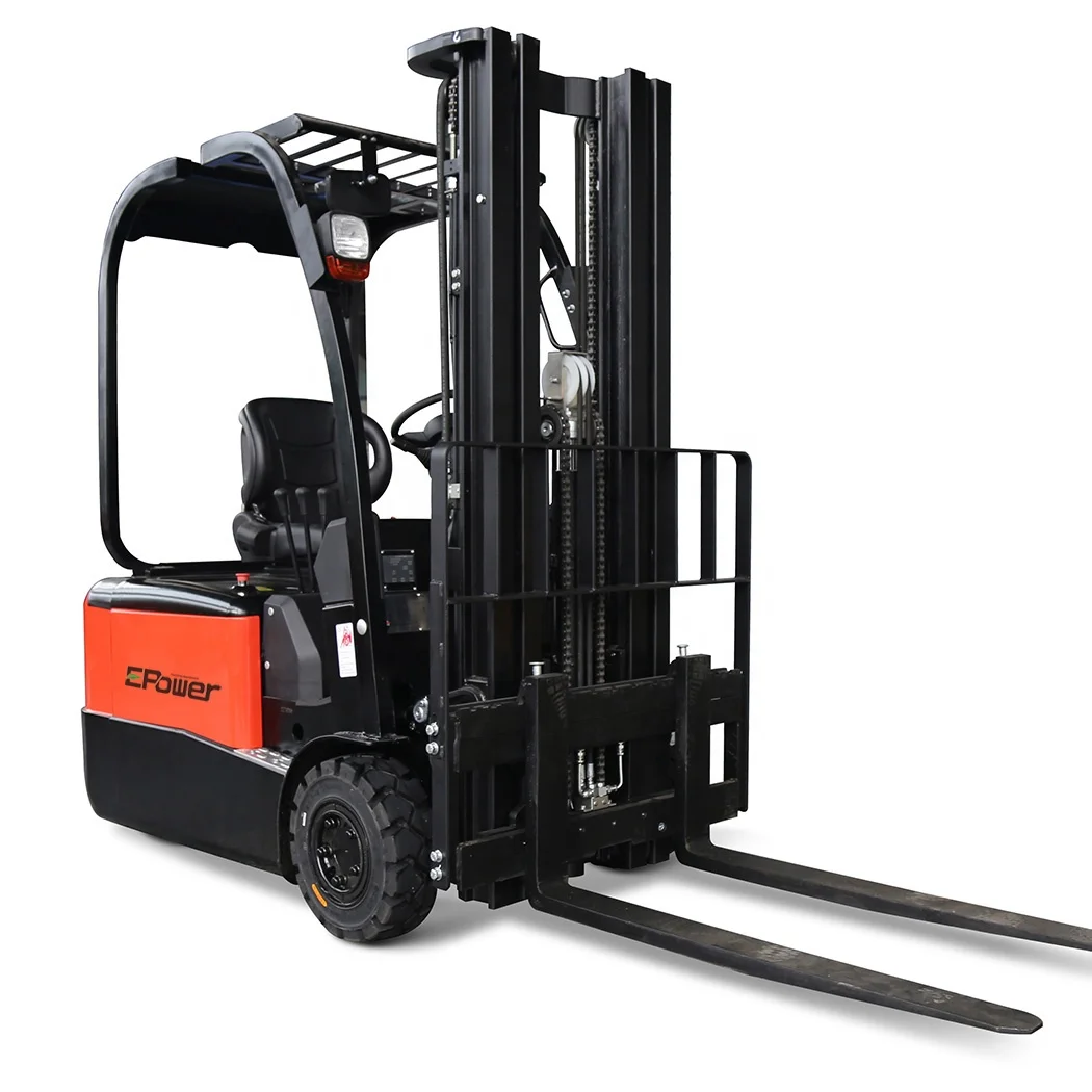 1000kg 1200kg 2.5m 3m 1 ton 1.2ton Small electric forklift truck 3 Wheel Electric Mini Forklift