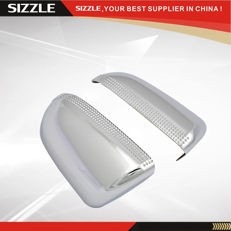 ABS Car Chrome Door Side Rear Mirror Cover For Chevrolet AVEO Sedan 11-on