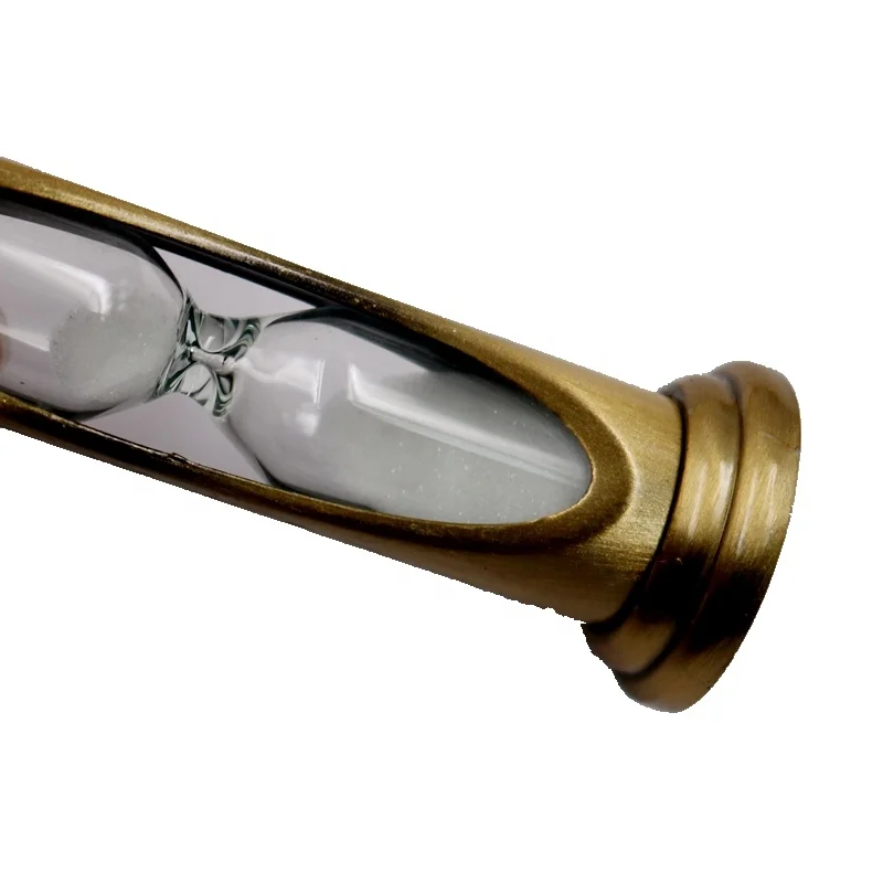Vintage home decor Metal hourglass custom sand timer for different time