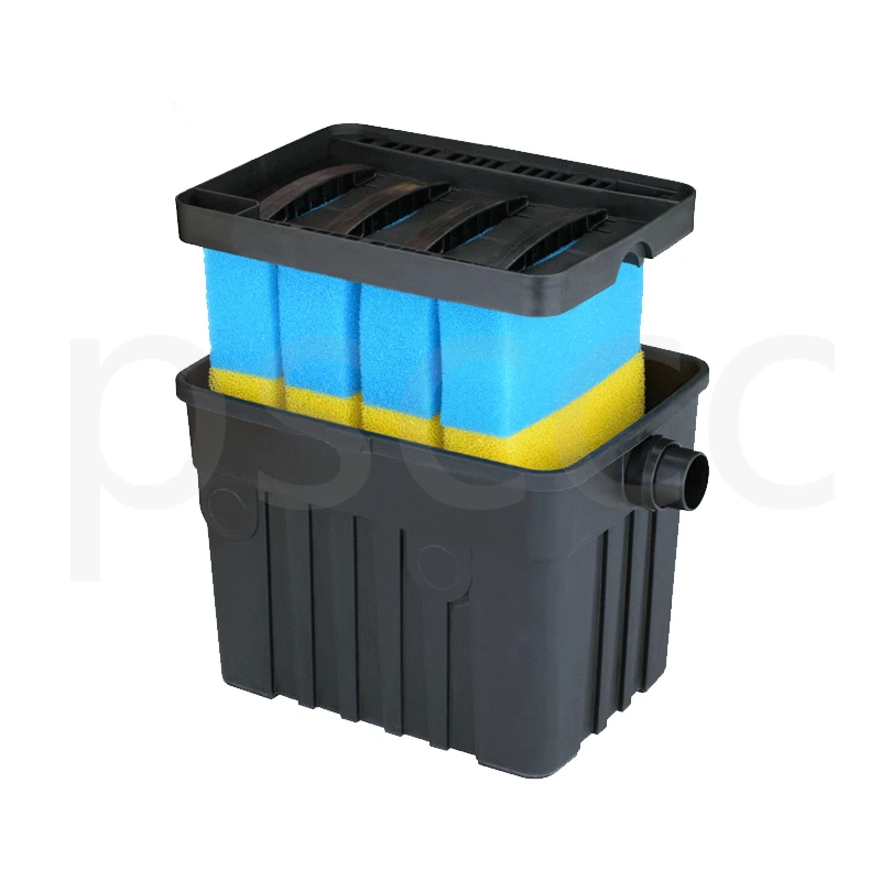 
BOYU YT-6000 YT6000. Koi pond special biochemical filter pond gardening biological filtration barrel with UV germicidal lamp 