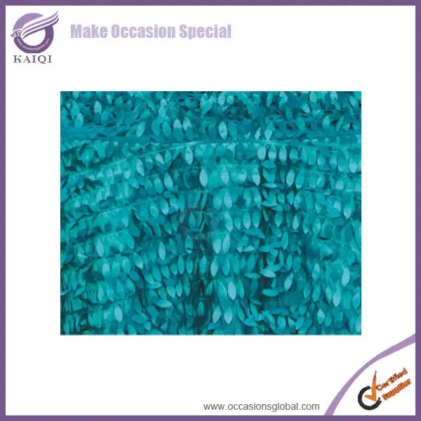 TX17842, золотые свадебные скатерти с вышивкой листьев