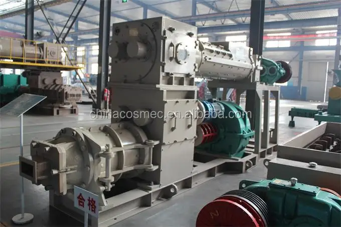 Factory price solid hollow clay vacuum extruder automatic terracotta wall panel making machines