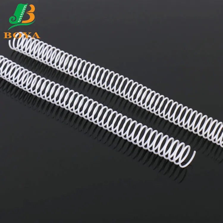 Рекламная пластиковая одинарная петля/Спиральная катушечная проволока/ПВХ катушечная проволока