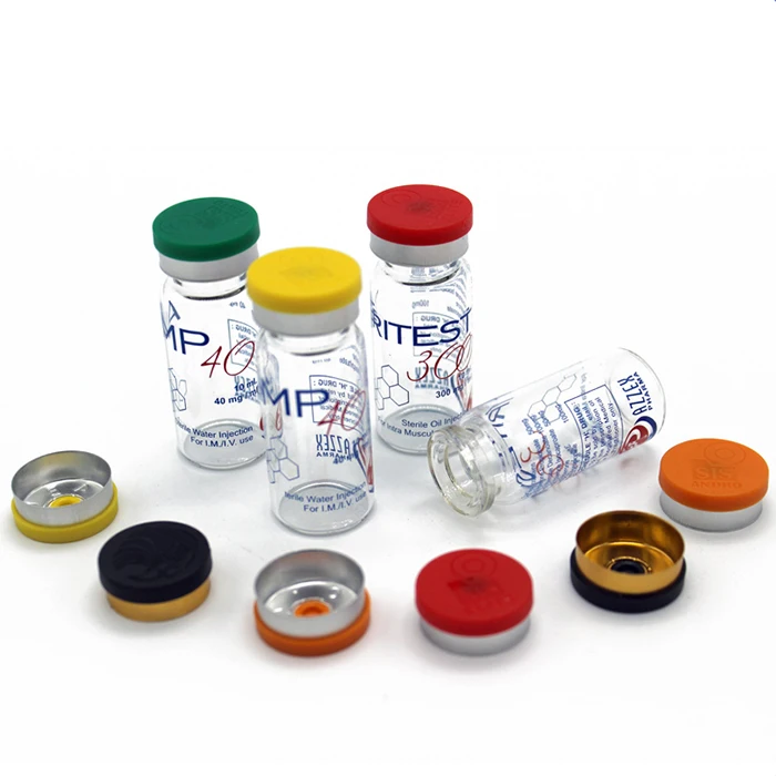 2ml amber reversible cap vaccine vials scratch off label pharmaceutical injection vial