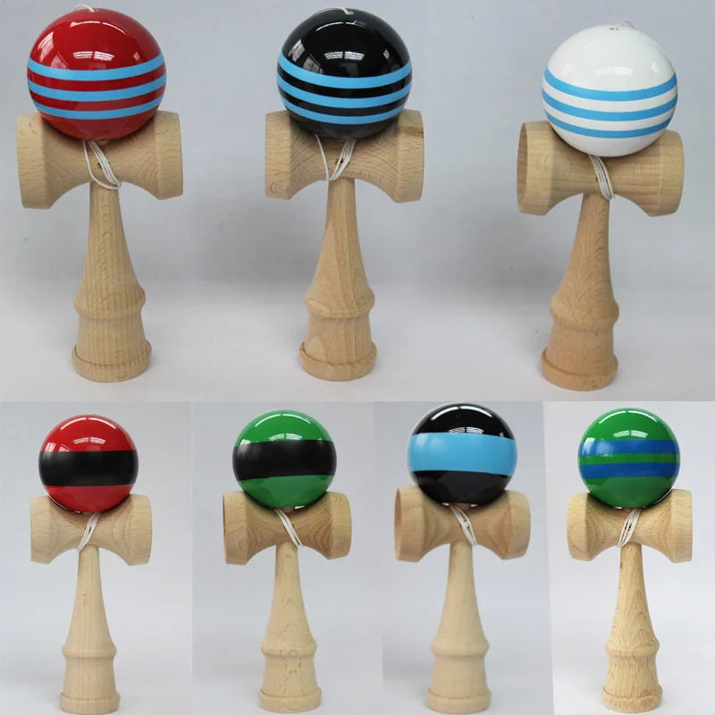 Недорогая деревянная игрушка Kendama с логотипом на заказ, оптовая продажа