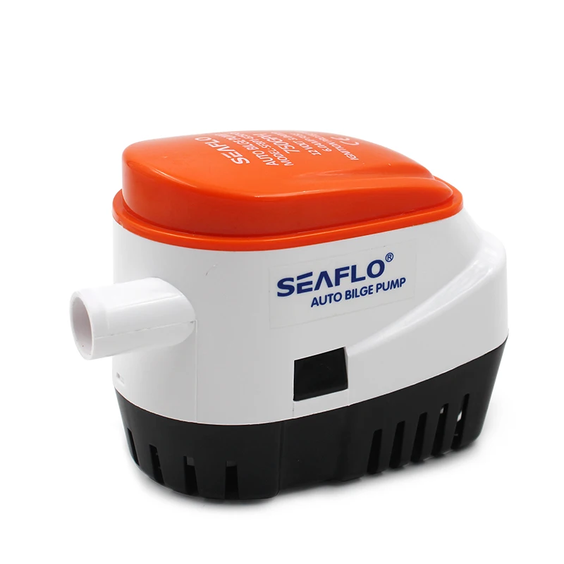 
Automatic Bilge Pump Submersible Water Pump With Float Switch 12V/24V 600/750/1100GPH 