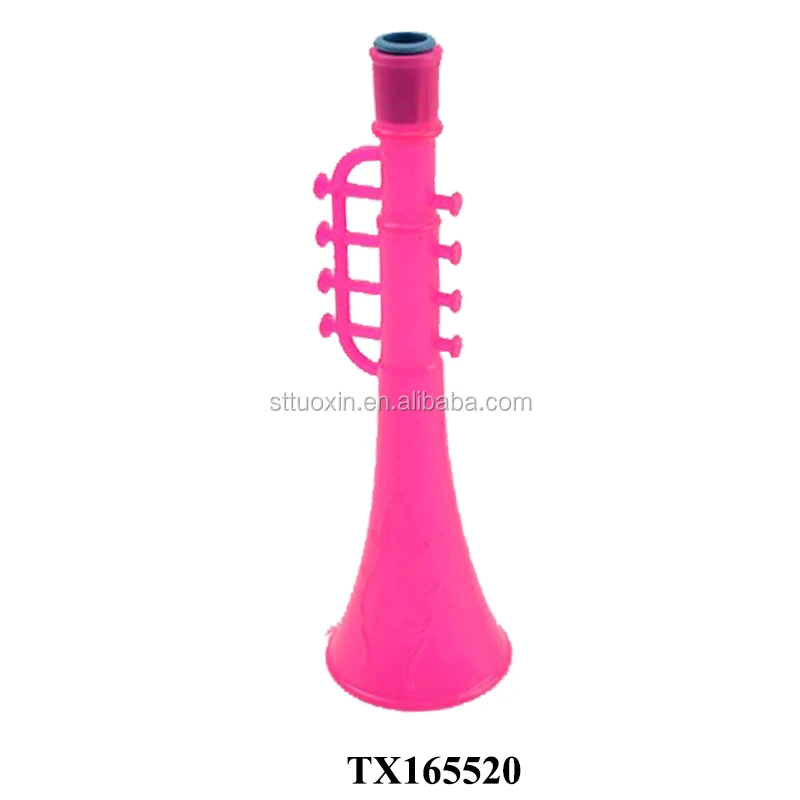 
plastic pocket musical instrument color trumpet 