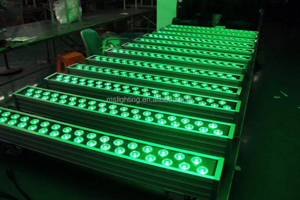 36*18W RGBWAUV 6IN1 Multi-Color LED Wall Washer LED Floor Light