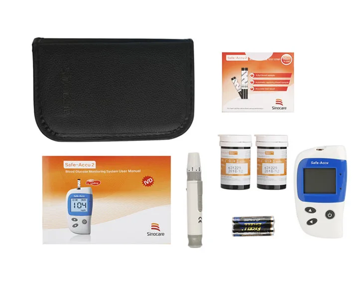 Sinocare safe-accu2 хорошая цена на глюкометр и высококачественный измеритель уровня сахара в крови