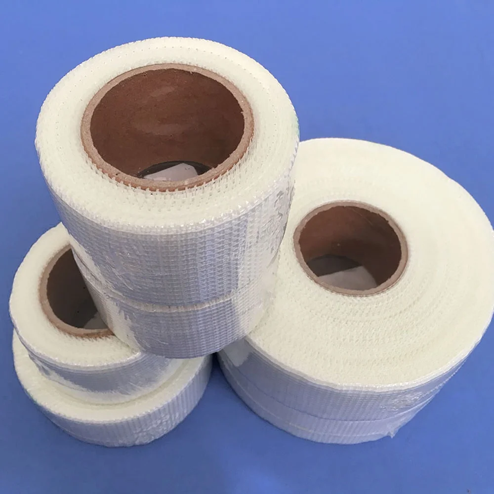 fiber glass self adhesive drywall joint mesh tape for crack repairing