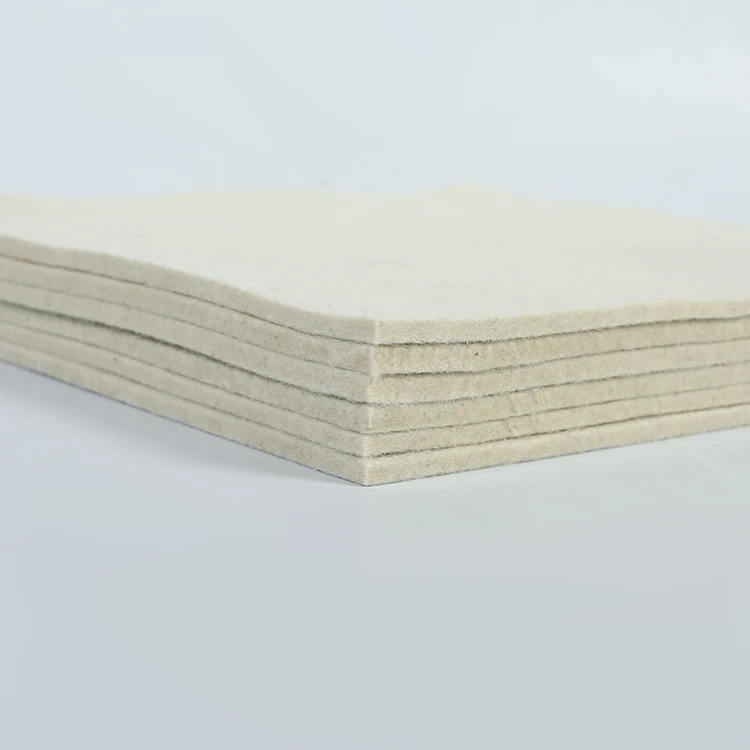 
industrial 100 wool 6mm thick thermal insulation felt fabric 