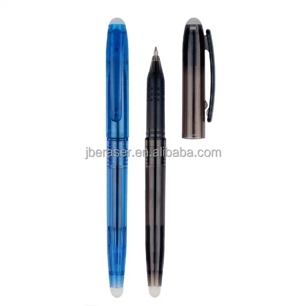 Прозрачная стеклянная стираемая гелевая пластиковая шариковая ручка