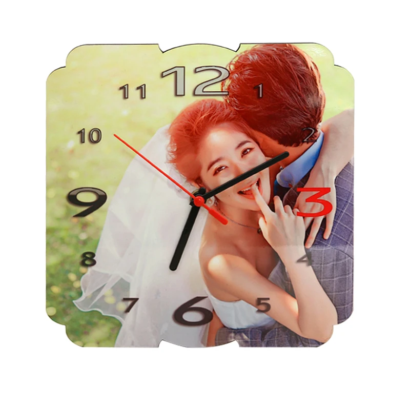 
Factory directly selling round shape clock 5mm thickness dye sublimation mdf board 
