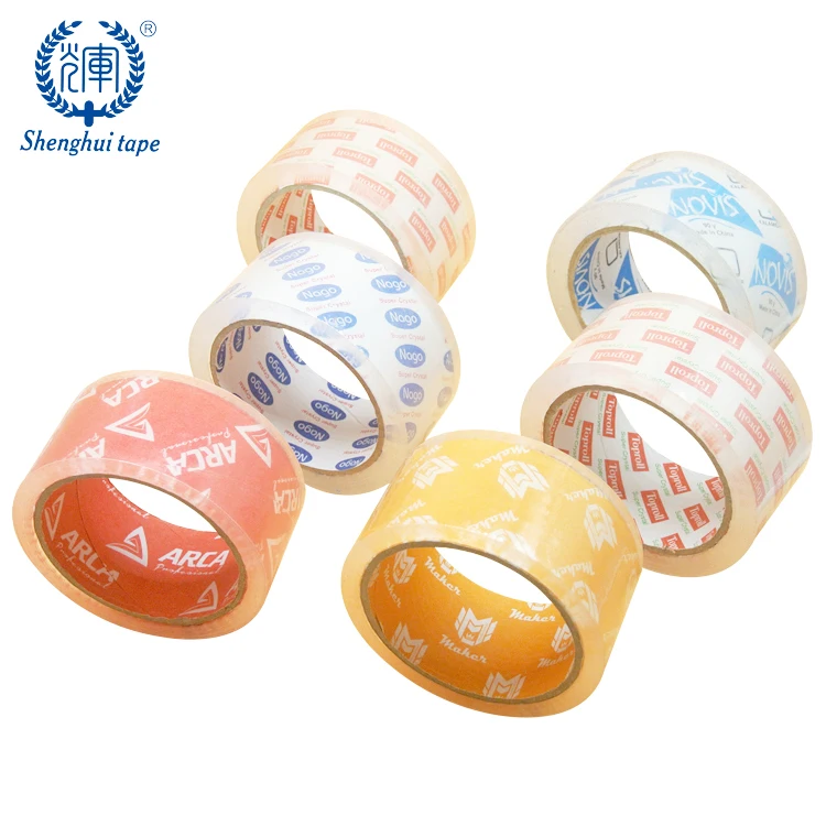 Super clear strapping bopp adhesive tape