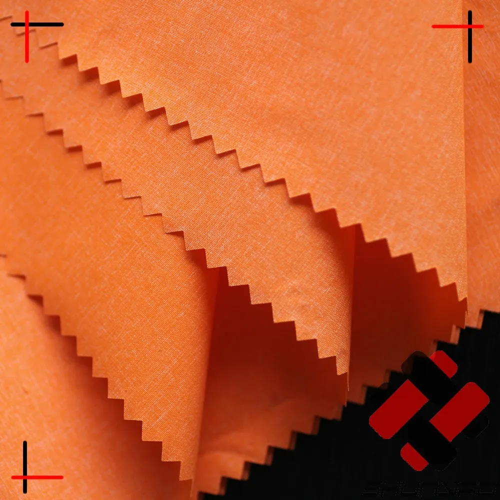 
80D nylon poly ATY two tone melange fabric for winter jacket 