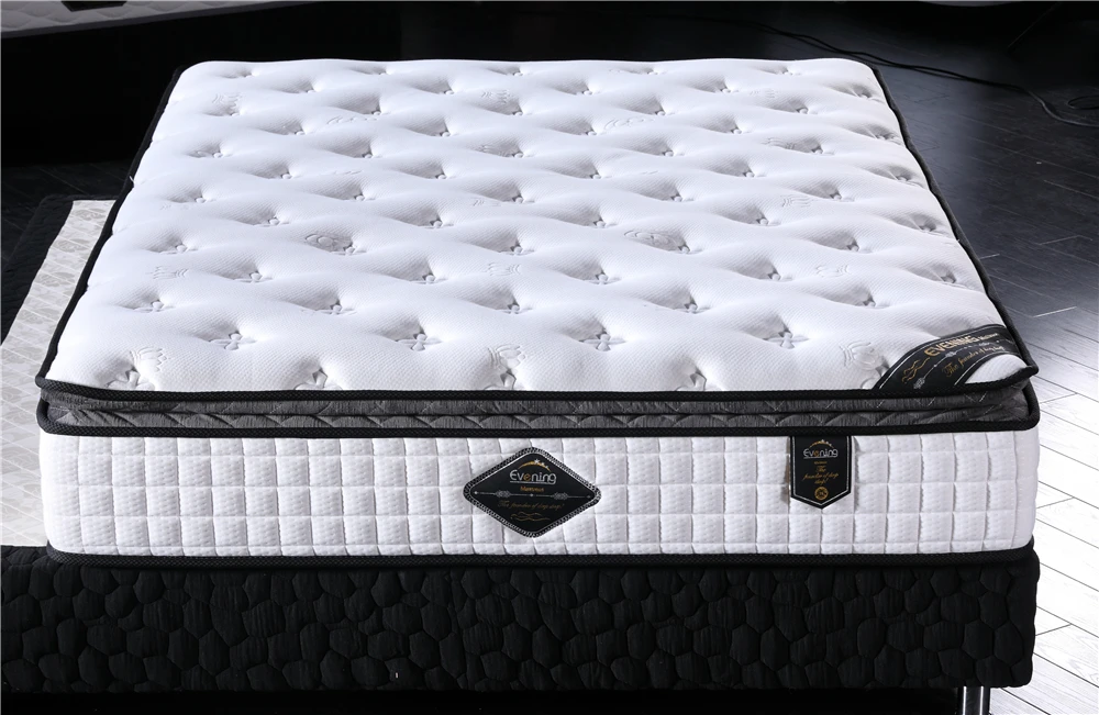 15 years warranty 3 zone spring coil comfort hotel pocket spring hybrid mattress