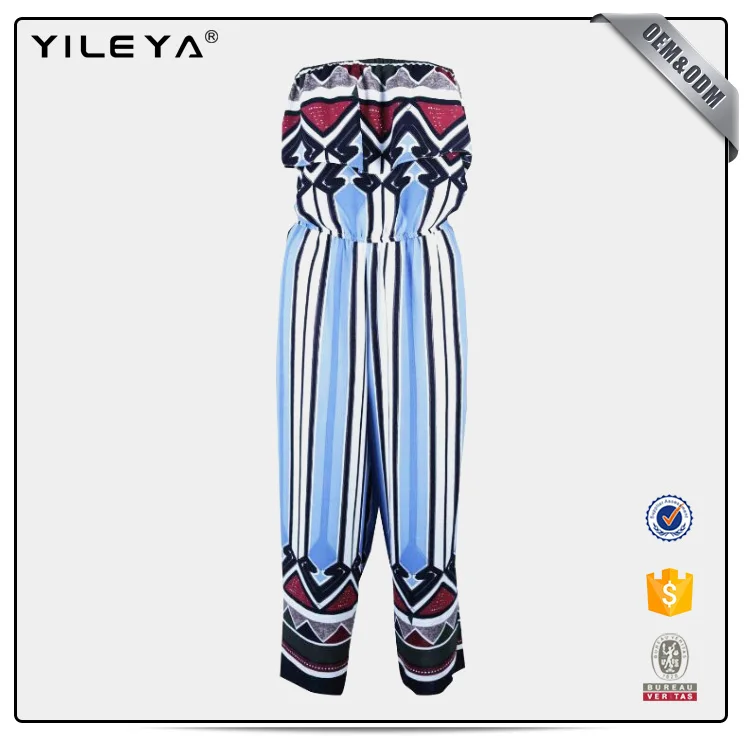 2017 лето Без Бретелек новый стиль рукавов повседневная мода комбинезон для женщин