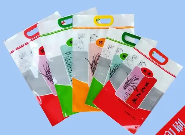 
Plastic Bag From Rice Husk Big Pp 1Kg Plastic 5Kg Package Basmati 2.5 25 Kg Rice Sack Bag 