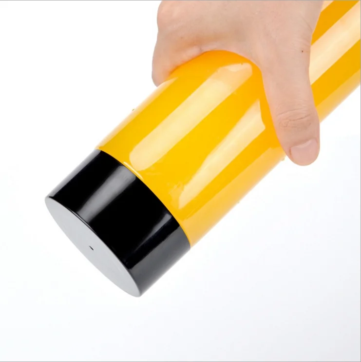 400ml 14oz food grade clear Milk tea juice Beverage round plastic PET clear water Bottle with PP lid for drinking