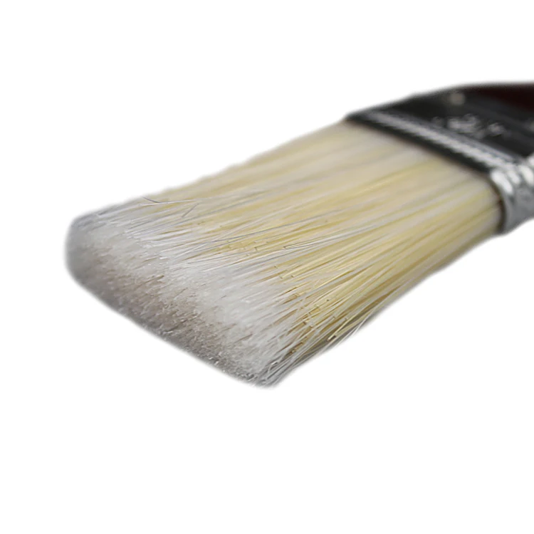 Yep Low Cost Cheap Red Wooden Handle Paint Brush Feather Paint Brush