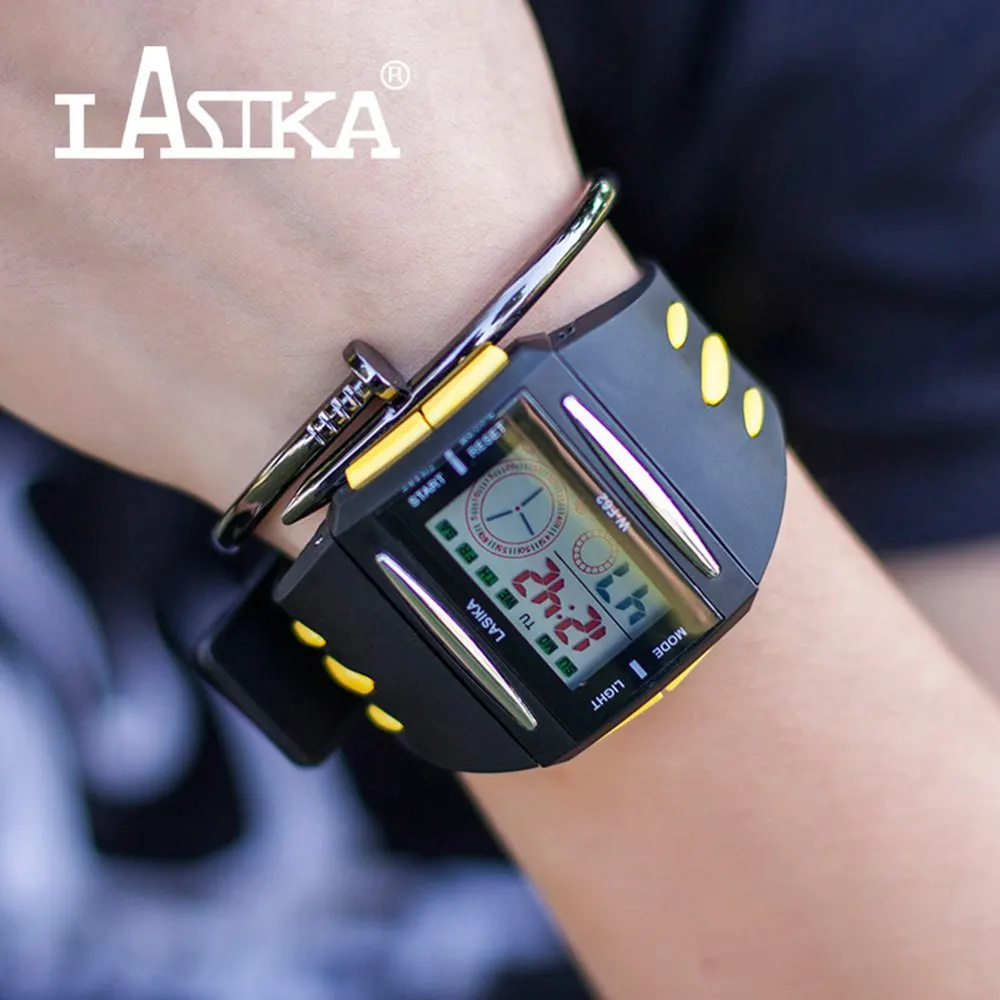 
LASIKA China Sport watch running man in china digital watches men sport waterproof watch Factory wholesale 