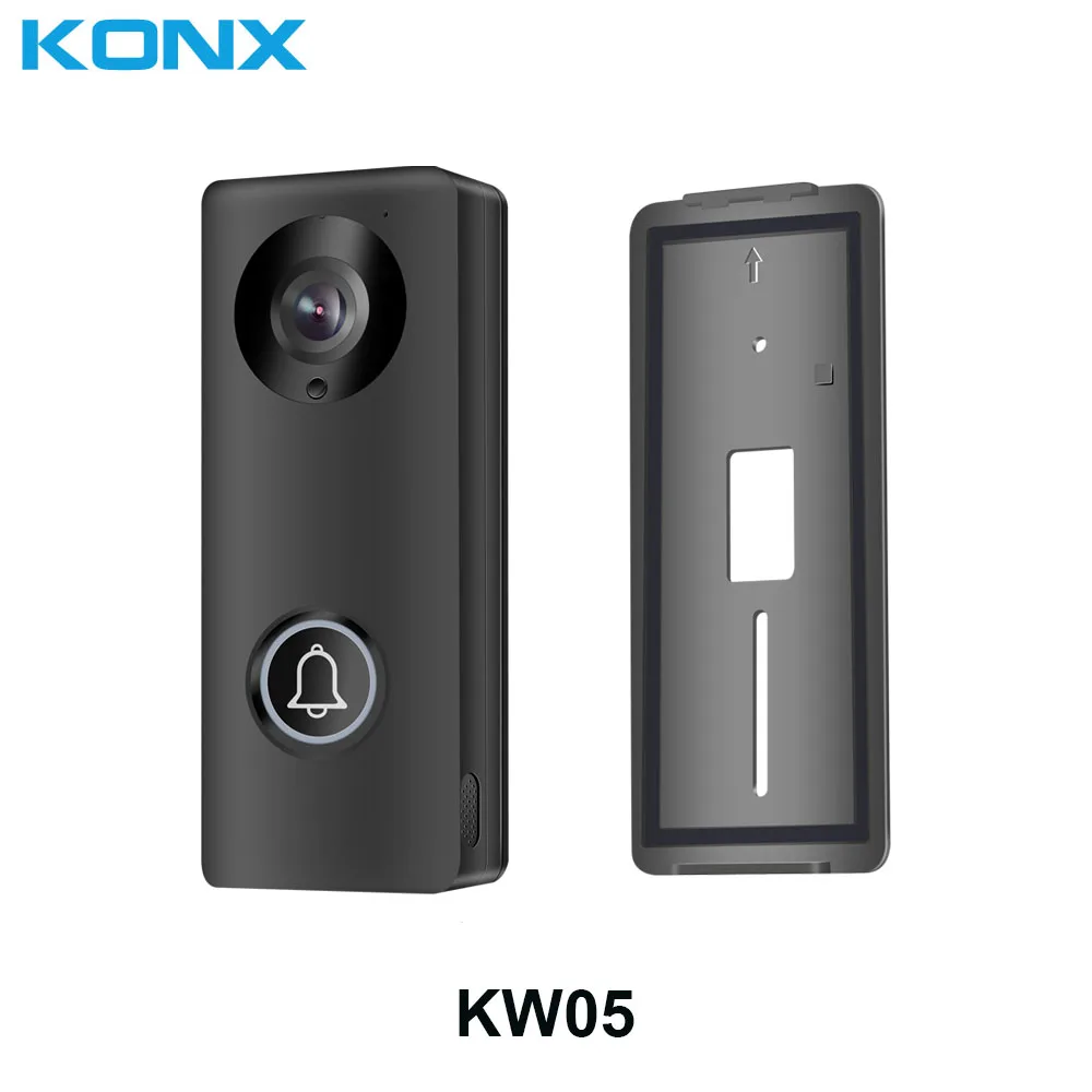 
 2019 KONX 1080P wifi видеодомофон с Onvif RTSP для разблокировки двери с помощью смартфона дистанционного управления  