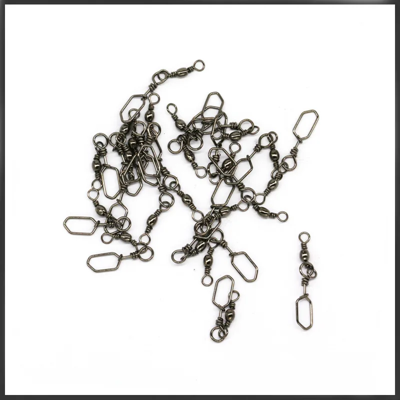 fishing tackle accessories Barrel swivel with square snap carp fishing tackle for fishing