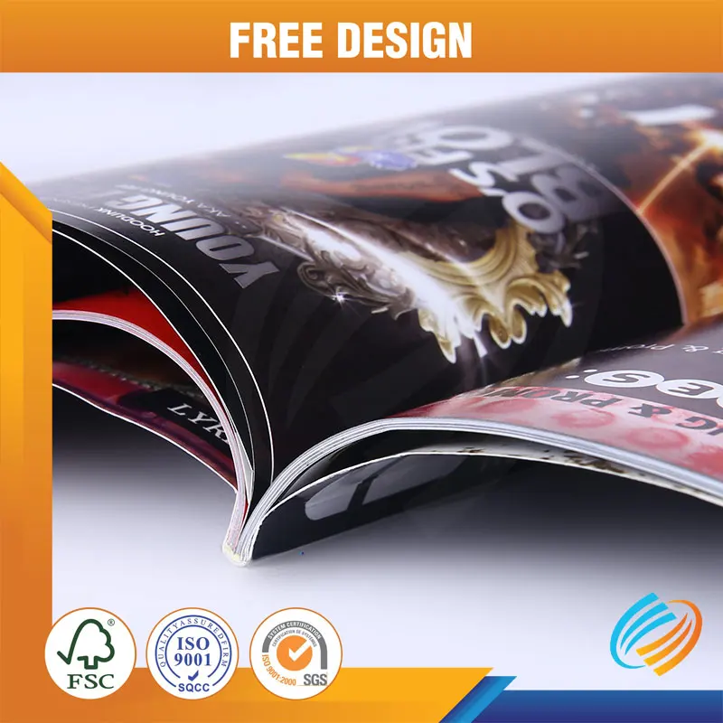 Hardcover Diary Magazine Playing Cards Notebook Creative Journal Custom Printing On Demand