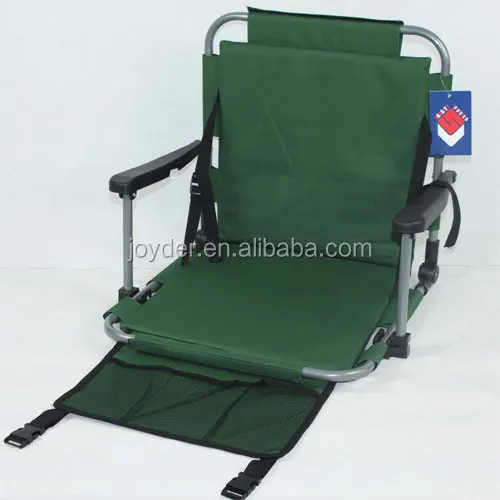 lightweight portable wholesale folding back seat stadium chair