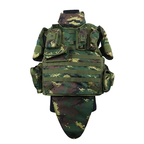 
 Стандартный Полная защита, тактический пуленепробиваемый жилет NIJ IIIA с быстроразъемным низом  