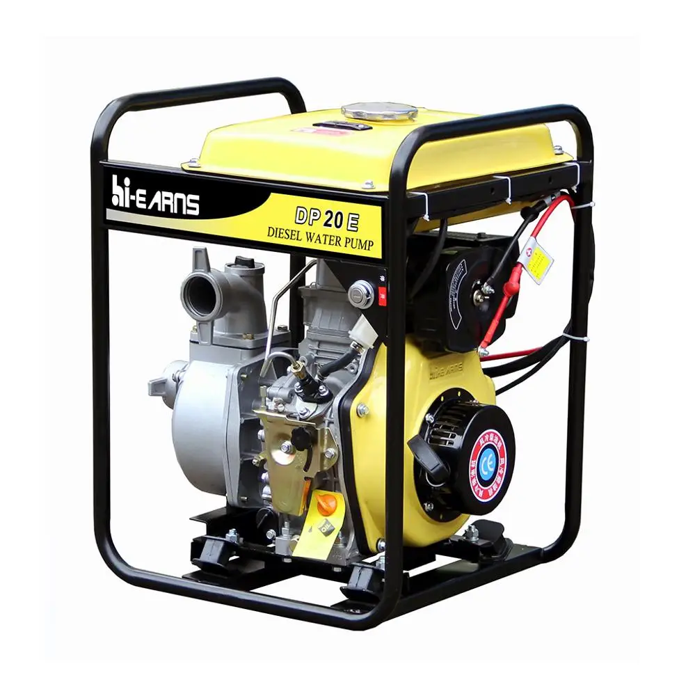 
Recoil start 2 inch farm use diesel engine irrigation 5hp water pump with big fuel tank 