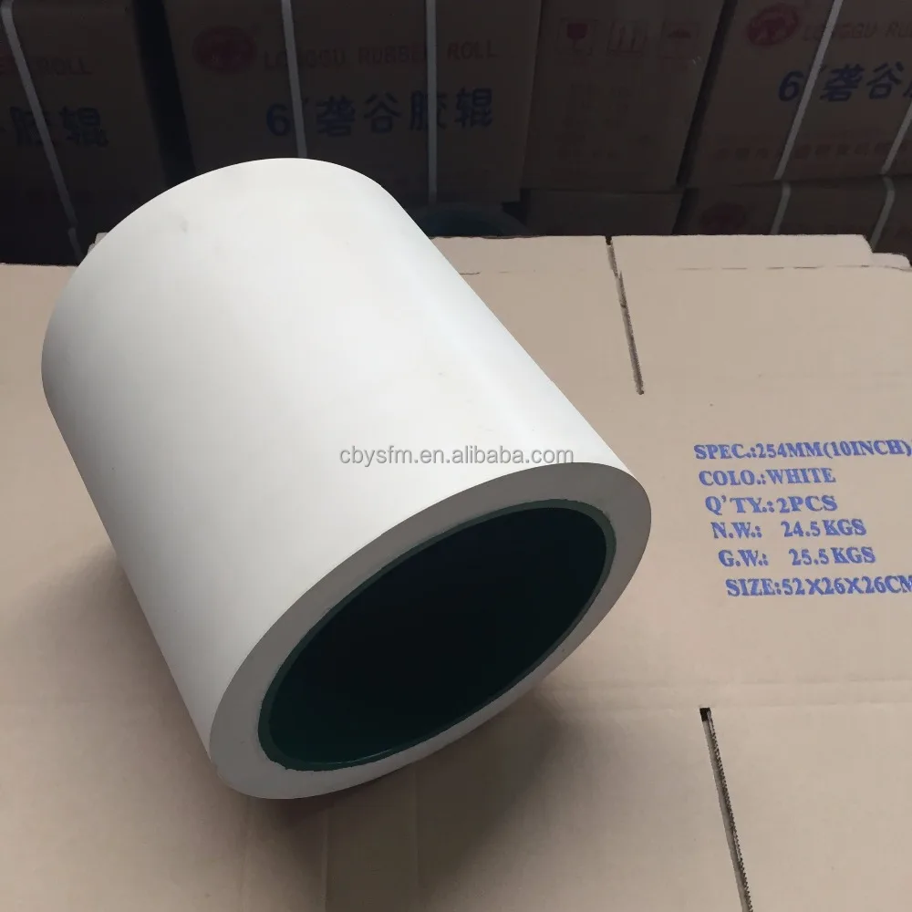 Чугунный барабан 10 дюймов, резиновый рулон для машины для удаления риса